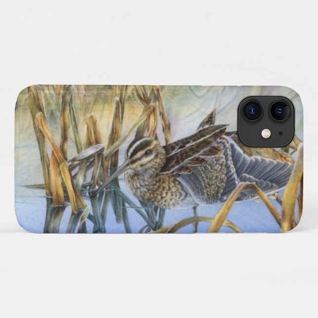 Coupez sur un coque iphone matinal froid (Dos (Horizontal))