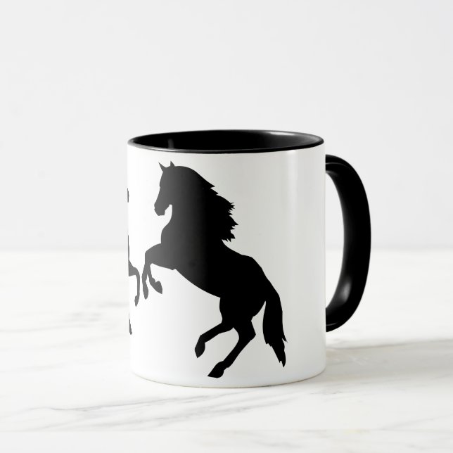Couple Cheval Mug (Devant droit)