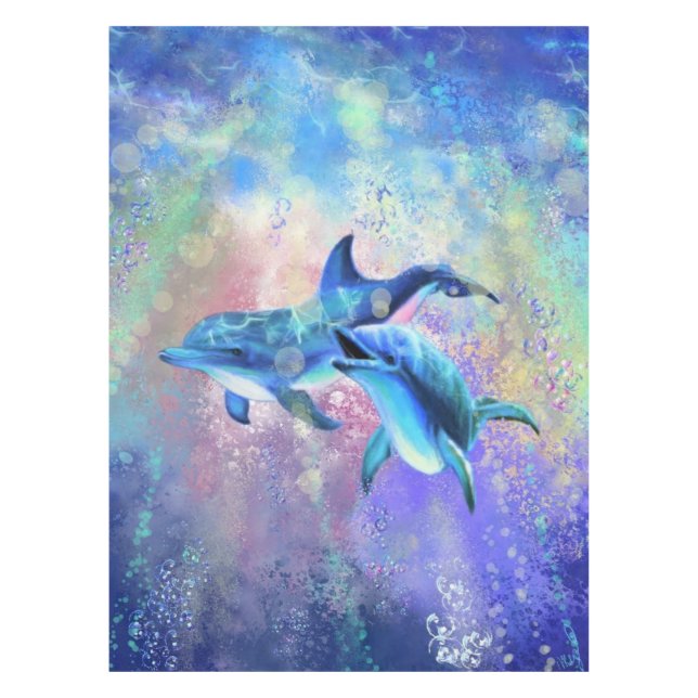 Couple Dauphins Nappe (Devant)