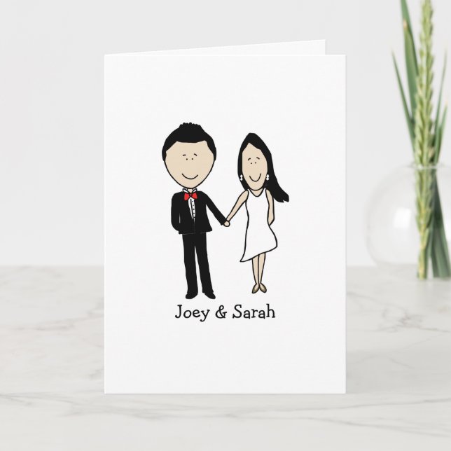 Couple de classe carte personnalisable (Devant)