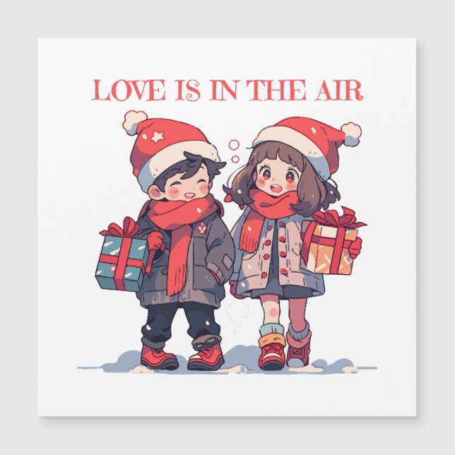 Couple de Noël - L'amour est dans l'air (Devant)