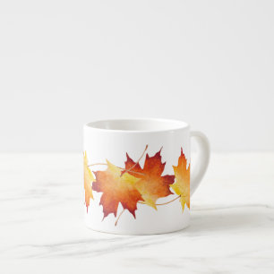 Couple d'érable sur une Mug d'Espresso (1)