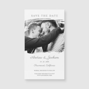 Couple gay romantique sur Pinceau pour Save the Da