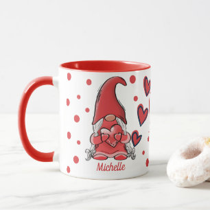 Couple Gnome mignon Nom Valentine's Mug