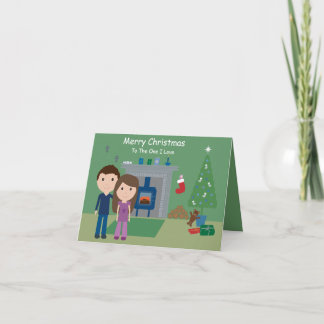 Couple Joyeux Noël À La Carte One I Love