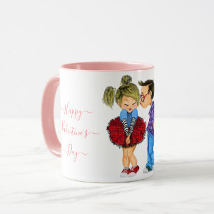 Couple Love Valentine's Day Mug Don - I Love You