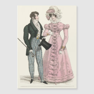 Couple Mariage Antique 1823 Homme Femme Mode