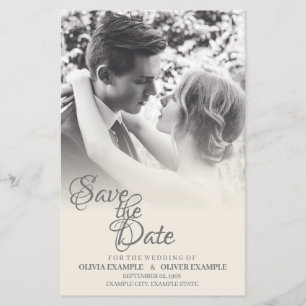 Couple Mariage baiser en monochrome