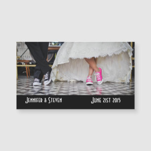 Couple mariage dans un style rétro Cinties Diner