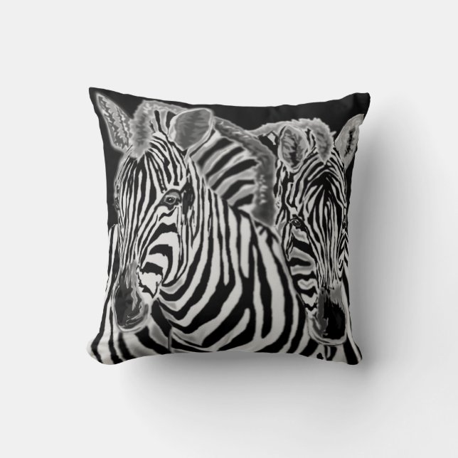 Couple Oreiller Zebra (Recto)