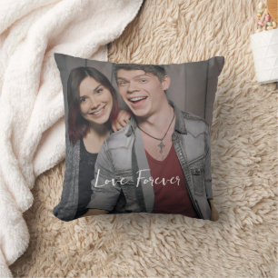 Couple Photo Joli Coussin de Jet