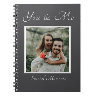 Couple Photo nom personnalisé carnet