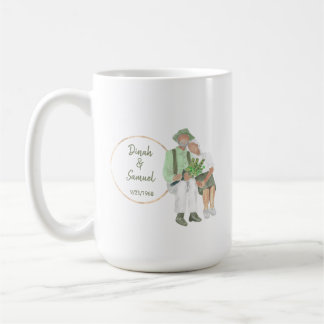 Couple plus âgé Anniversaire personnalisé Mug cade