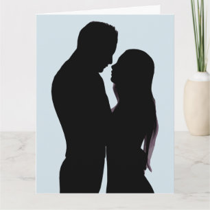 COUPLE ROMANTIQUE PENSANT À VOUS ACCUEILLIR CARTES