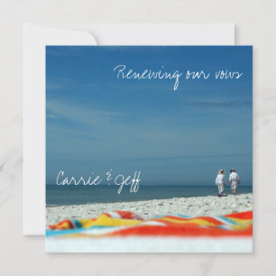 Couple sur la plage de sable