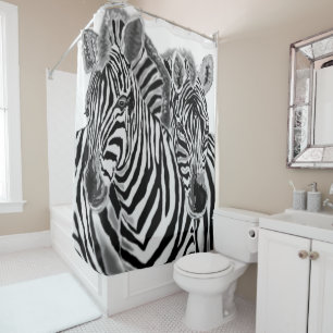 Couple Zebra Douche rideau