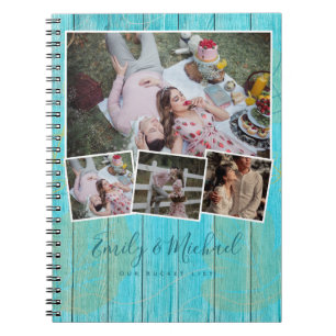 Couples BUCKET LIST Photo Collage Journal de marié