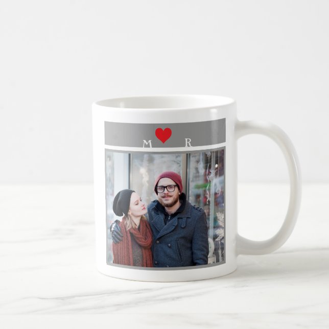 Couples Mug avec coeur (Droite)