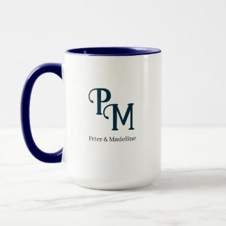 Couples personnalisés Café Mug
