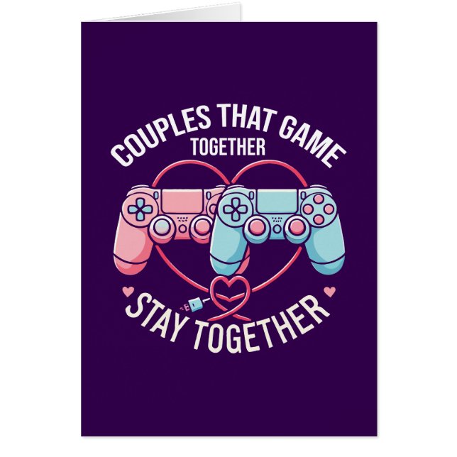 Couples Qui Jouent Ensemble - Gaming Coupe Amateur (Devant)