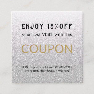 Coupon moderne simple Salon à rabais