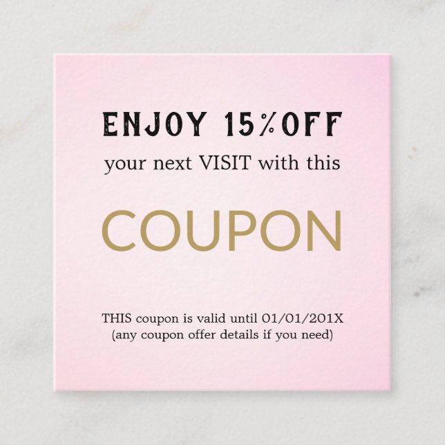 Coupon moderne simple Salon à rabais (Devant)