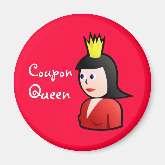 Coupon Queen Magnet (Devant)
