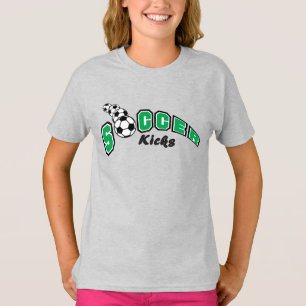Coups de soccer - T-shirt vert