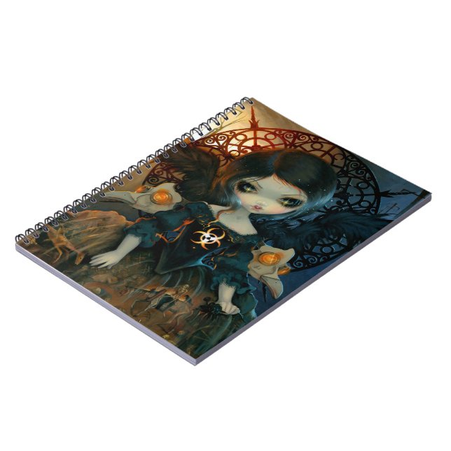 "Cour d'Unseelie :  Carnet de peste" (Côté gauche)