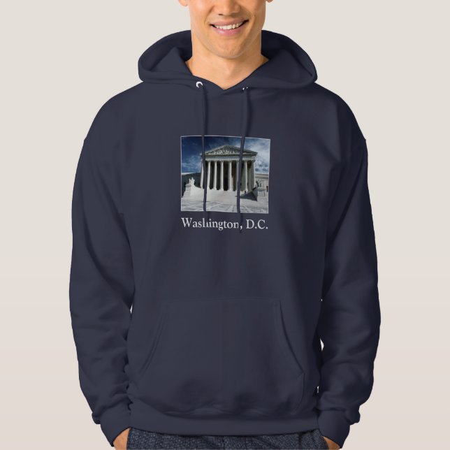 Cour suprême des États-Unis Adulte Sweat - shirt à (Devant)