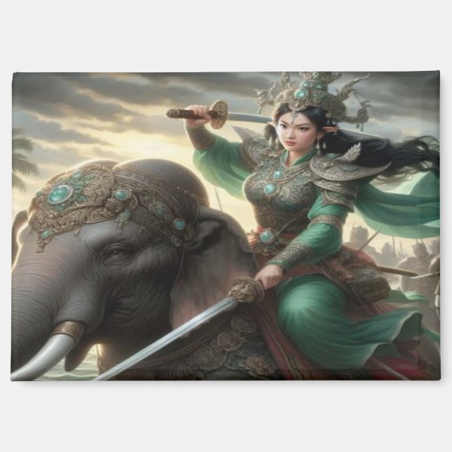 Courage de Jade Magnet (Recto)