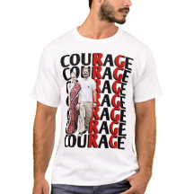 Courage d'expression sage du T-shirt Rahul Gandhi