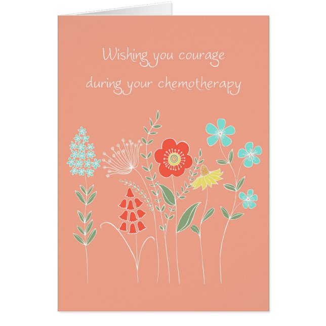 courage pendant la chimiothérapie (Devant)