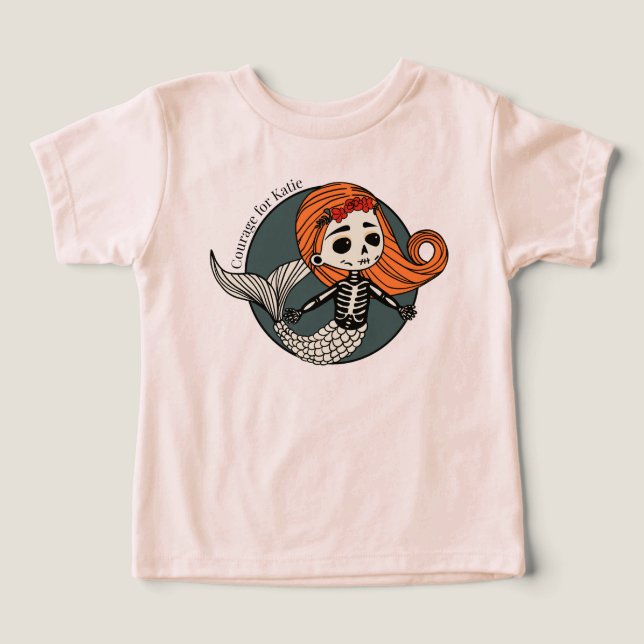 Courage pour Katie - Nouveau logo Toddler Tee (Design Recto)