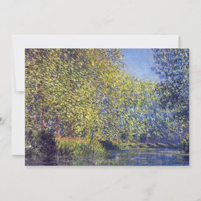 Courbe de l'Epte près de Giverny par Claude Monet (Devant)