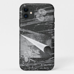 Courbe de page noire avec Coque d'yeux-Coque