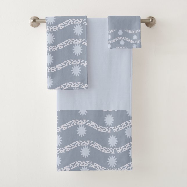 Courbe grise et floral  (En situation)