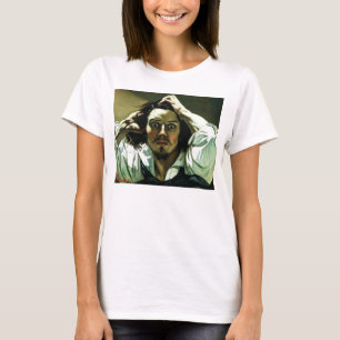 Courbet le T-shirt désespéré d'homme