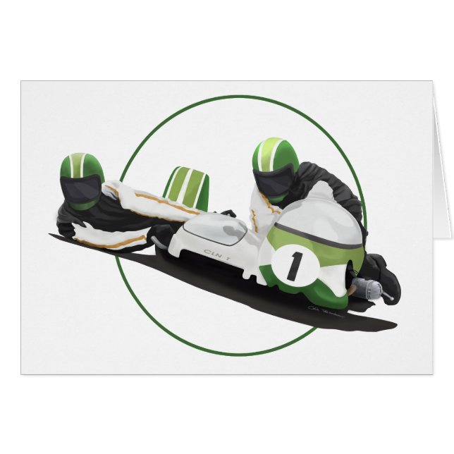 COUREUR DE SIDECAR (Devant horizontal)