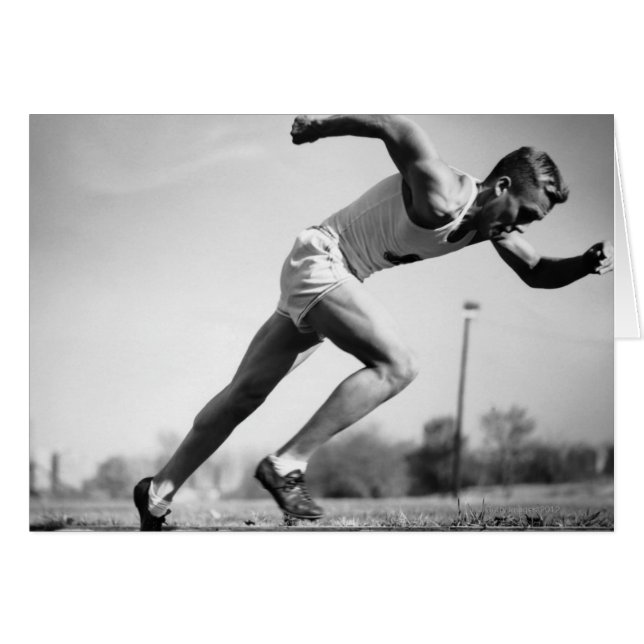 Coureur masculin (Devant horizontal)