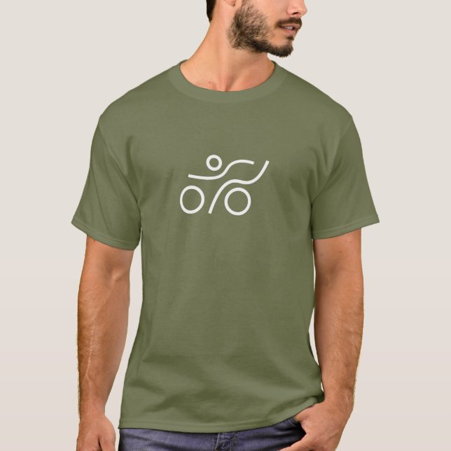 Coureurs, Coureurs, Triathlètes T-Shirt (Devant)