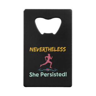 Coureuse Féministe Néanmoins Elle A Persisté