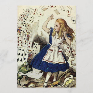 Courez la course d'Alice ! Invitations de ~