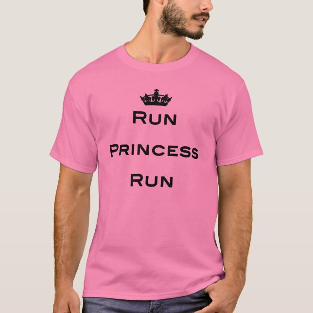 Courez princesse Run T-Shirt (Devant)