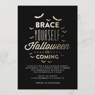 COUREZ-VOUS EN HALLOWEEN Invitation du parti Hallo