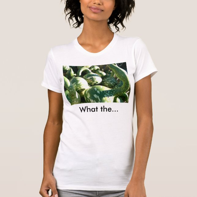 Courges drôles avec le T-shirt drôle de citation (Devant)