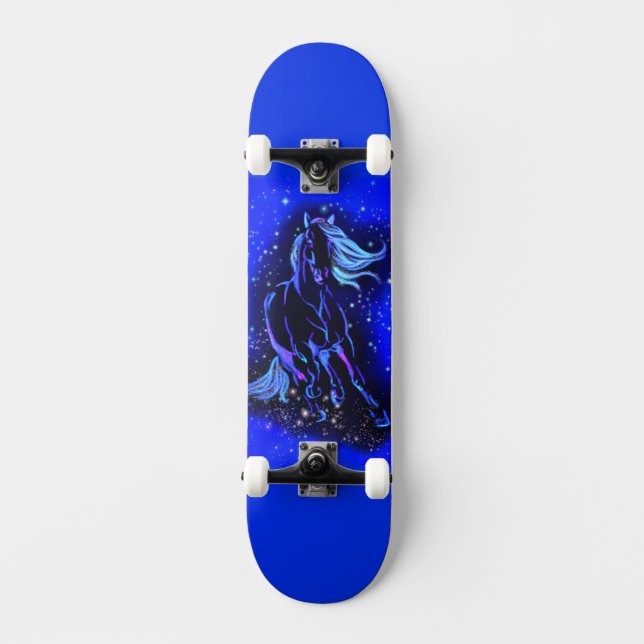 Courir Cheval Skateboard (Recto)