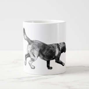 Courir Labrador Retriever Ink Art Mug
