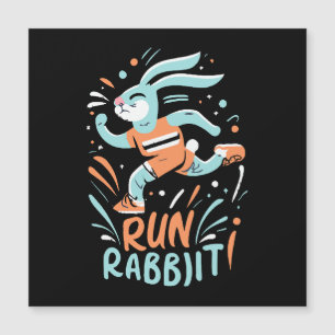 courir lapin marathon coureur lapin mignon