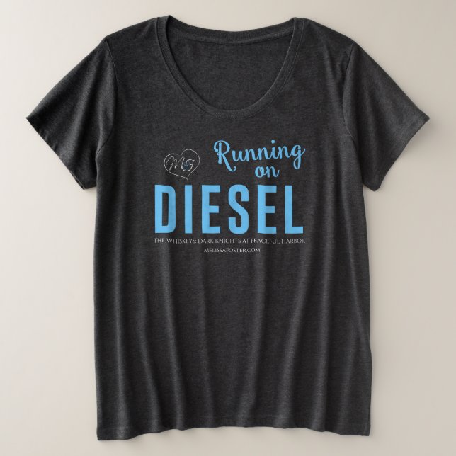 Courir sur T-shirt Diesel jusqu'à 4x (Design devant)